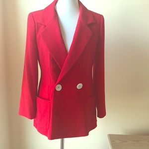 Red Blazer by Zara
